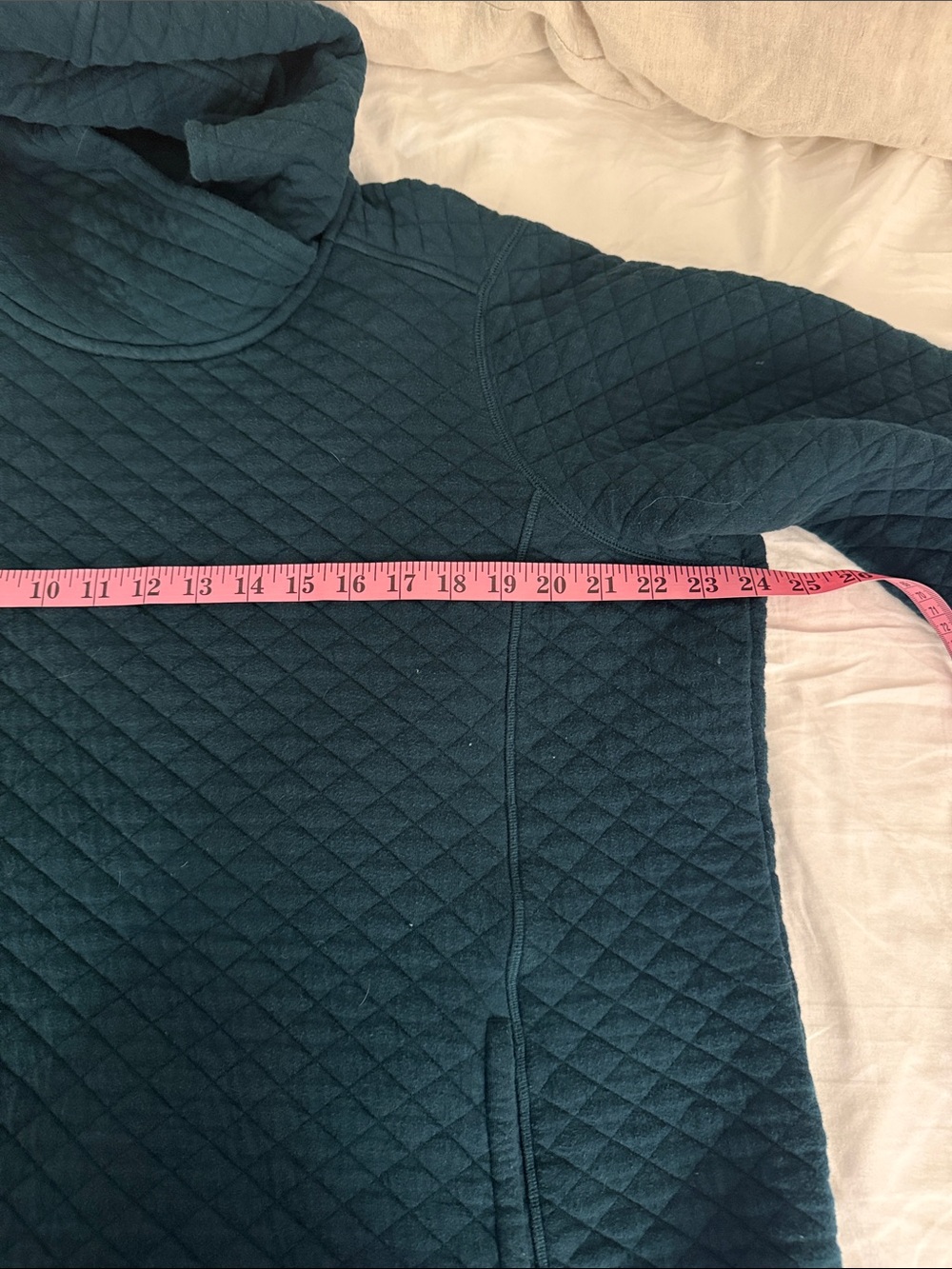Duluth Trading Co Quilted pullover hoodie - Picture 6 of 7